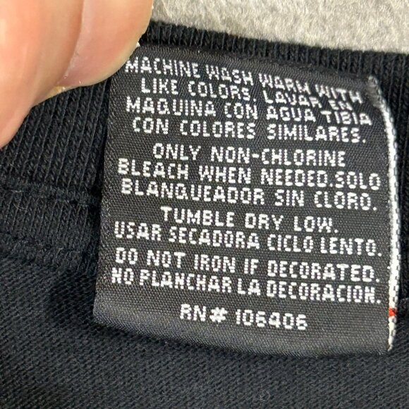 GWP Sport Long Sleeve Shirt Boys XL (14/16) Skull Fire Guitars NWT - Picture 8 of 10